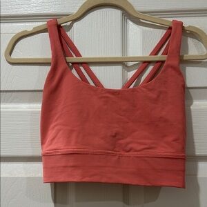 Lululemon  Coral Strappy Sports Bra size 12